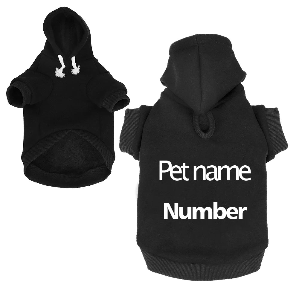 Max Dog Hoodies Large Personalized Pet Name XS-6XL