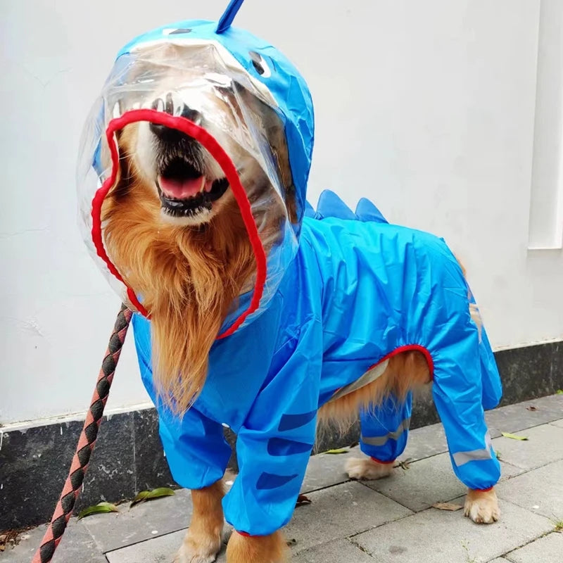 Max Dog Raincoat Waterproof Dogface Large Dog