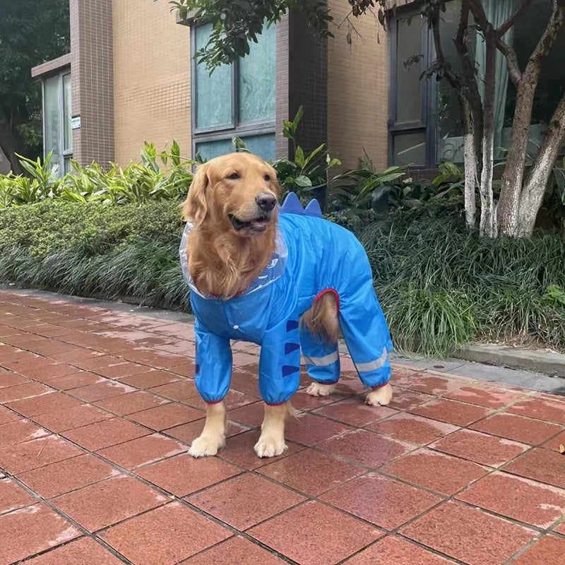 Max Dog Raincoat Waterproof Dogface Large Dog