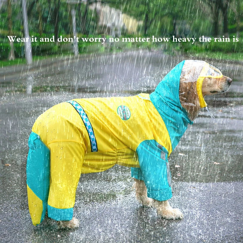 Max Dog Raincoat Waterproof Dogface Large Dog