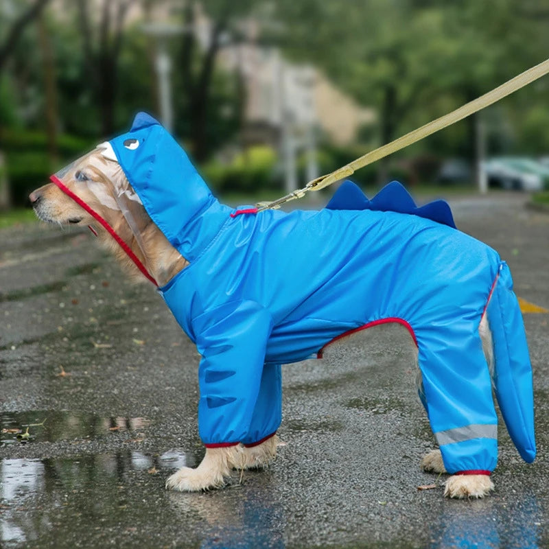 Max Dog Raincoat Waterproof Dogface Large Dog