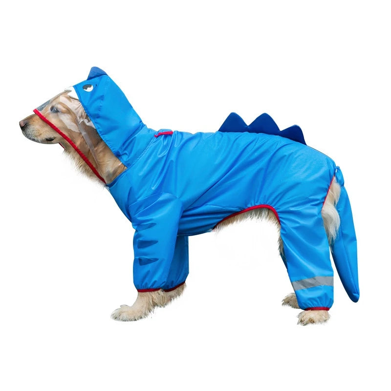 Max Dog Raincoat Waterproof Dogface Large Dog