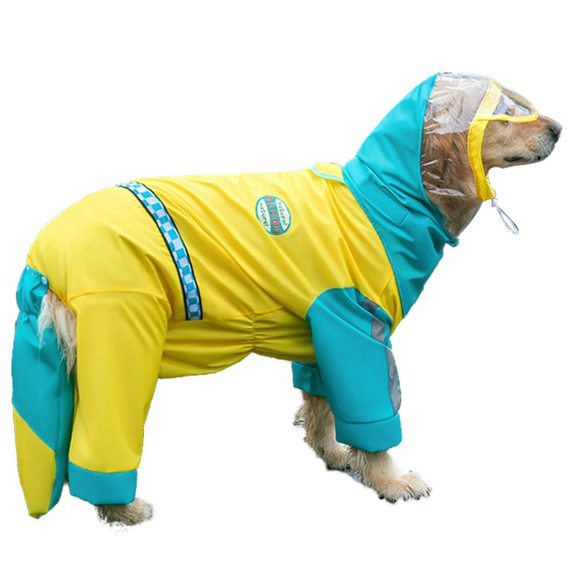 Max Dog Raincoat Waterproof Dogface Large Dog