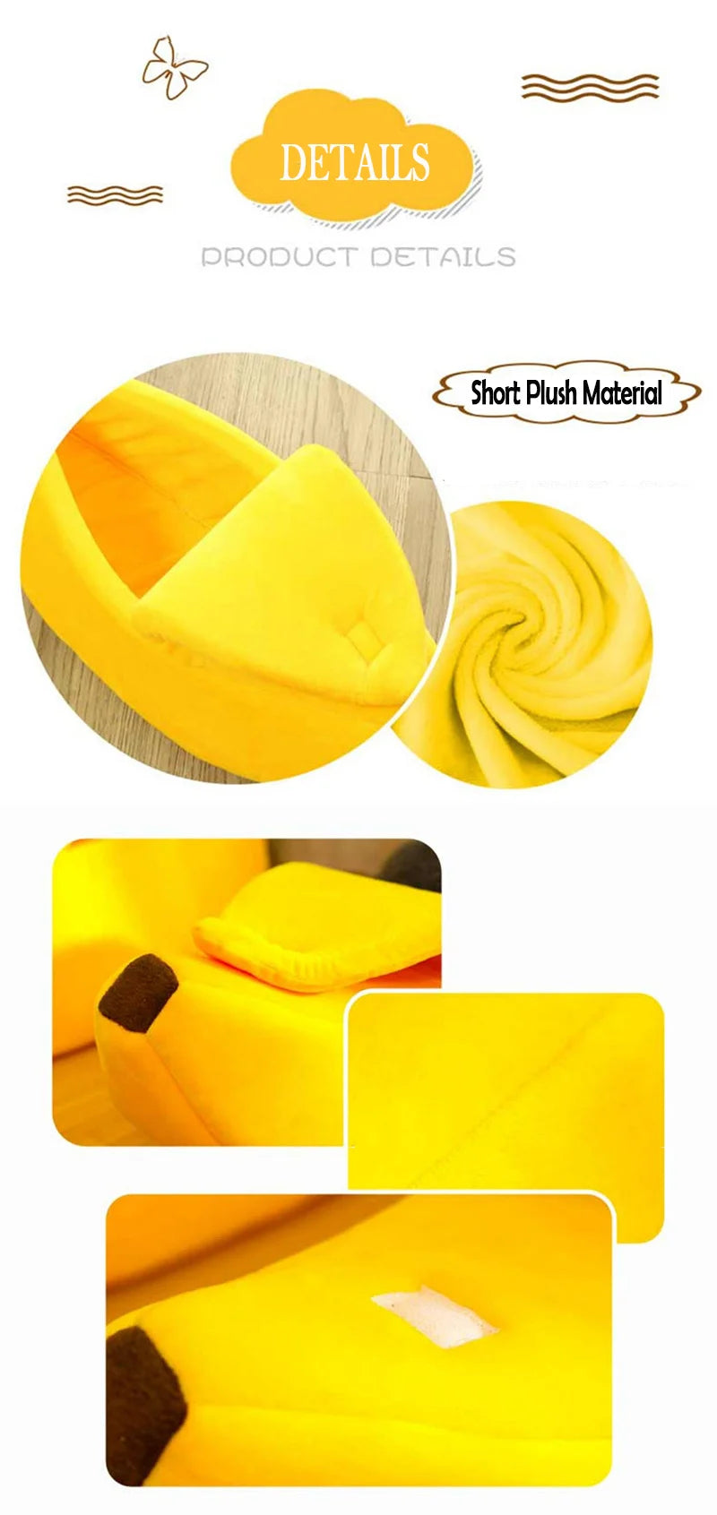 Max Banana Shaped Bedding