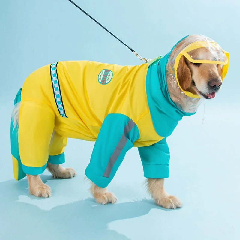 Max Dog Raincoat Waterproof Dogface Large Dog