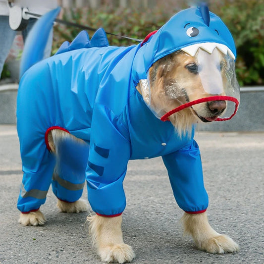 Max Dog Raincoat Waterproof Dogface Large Dog