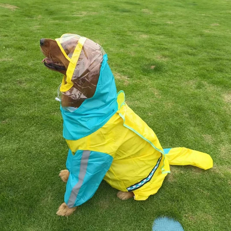 Max Dog Raincoat Waterproof Dogface Large Dog