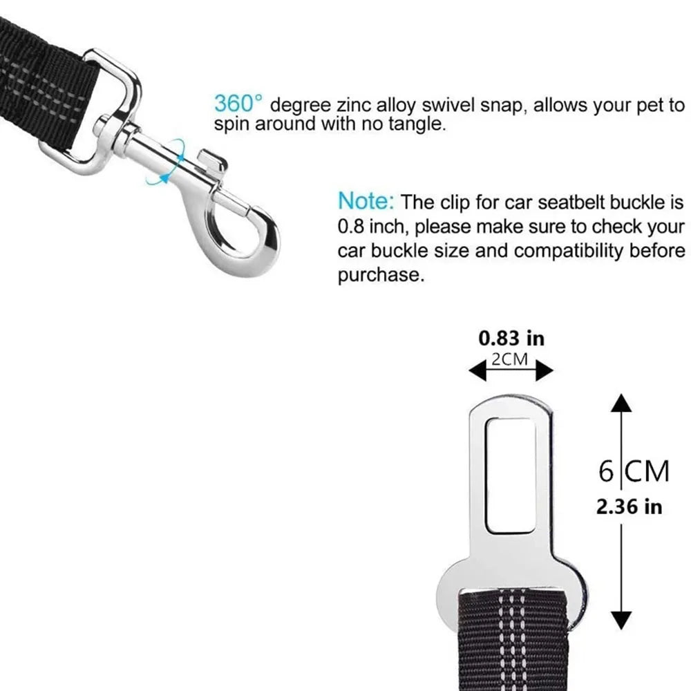 Max Adjustable Car Seat Belt: Your Safety our Priority.