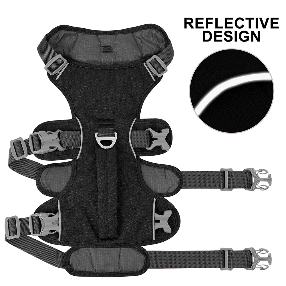 Max Harness Durable Vest With Handle Adjustable