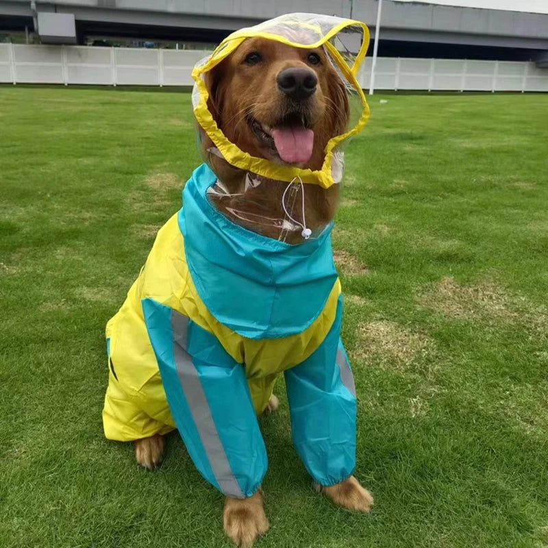 Max Dog Raincoat Waterproof Dogface Large Dog