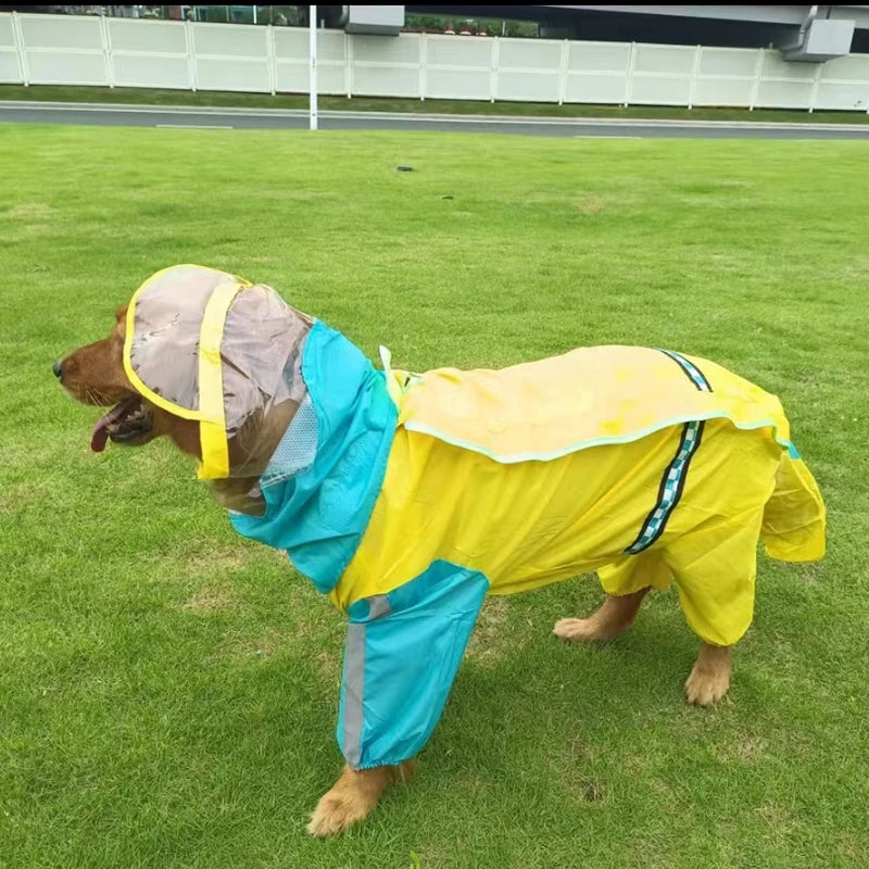 Max Dog Raincoat Waterproof Dogface Large Dog