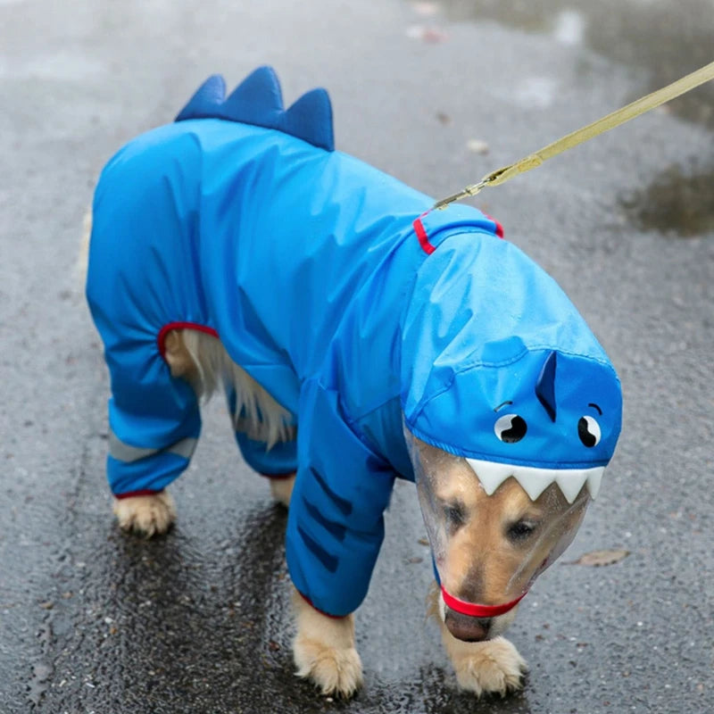 Max Dog Raincoat Waterproof Dogface Large Dog