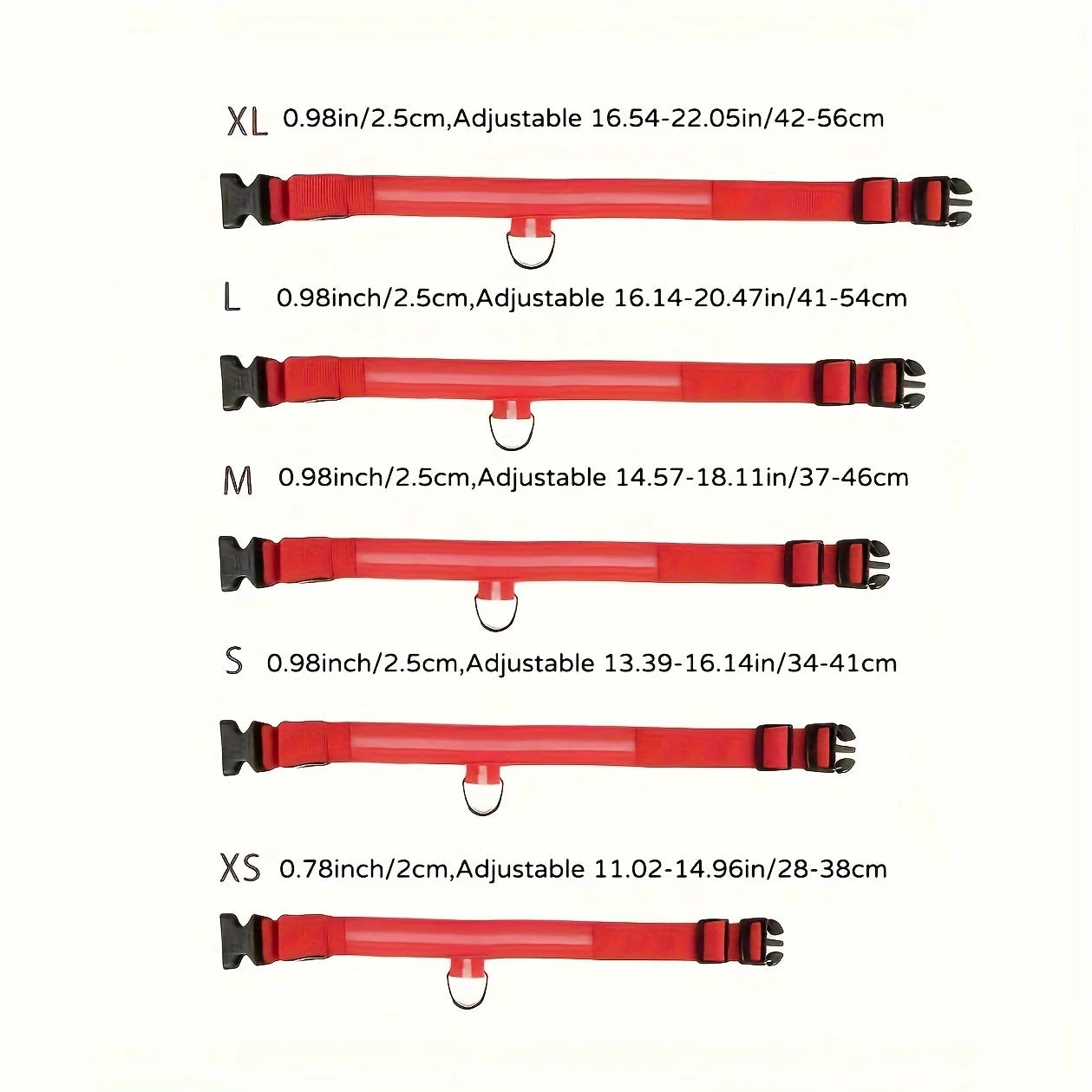 Max Reflective LED Collar for Night Safety