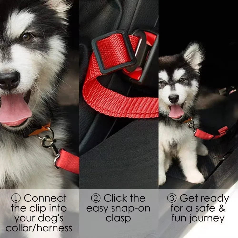 Max Car Seat Belt Safety Protector Travel Dog.